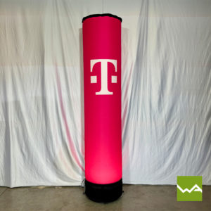 Aufblasbare Werbesaeule T Mobile