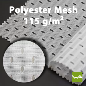 Polyester Mesh 115g für Bauzaunblenden