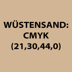 Standardfarbe Wuestensand